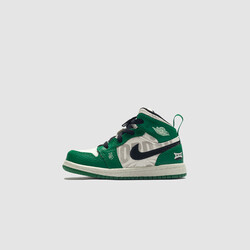 Jordan AJ1 Mid SE (TD) Pine Green/Team Orange