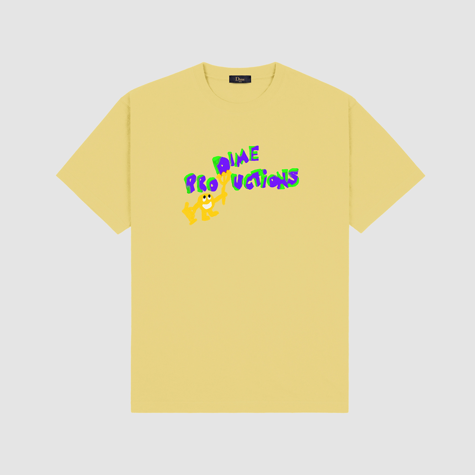 Dime Dime Productions T-Shirt Mustard
