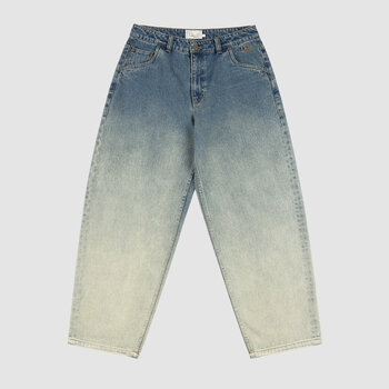 Dime Baggy Denim Pants Dipped Sandblasted Indigo