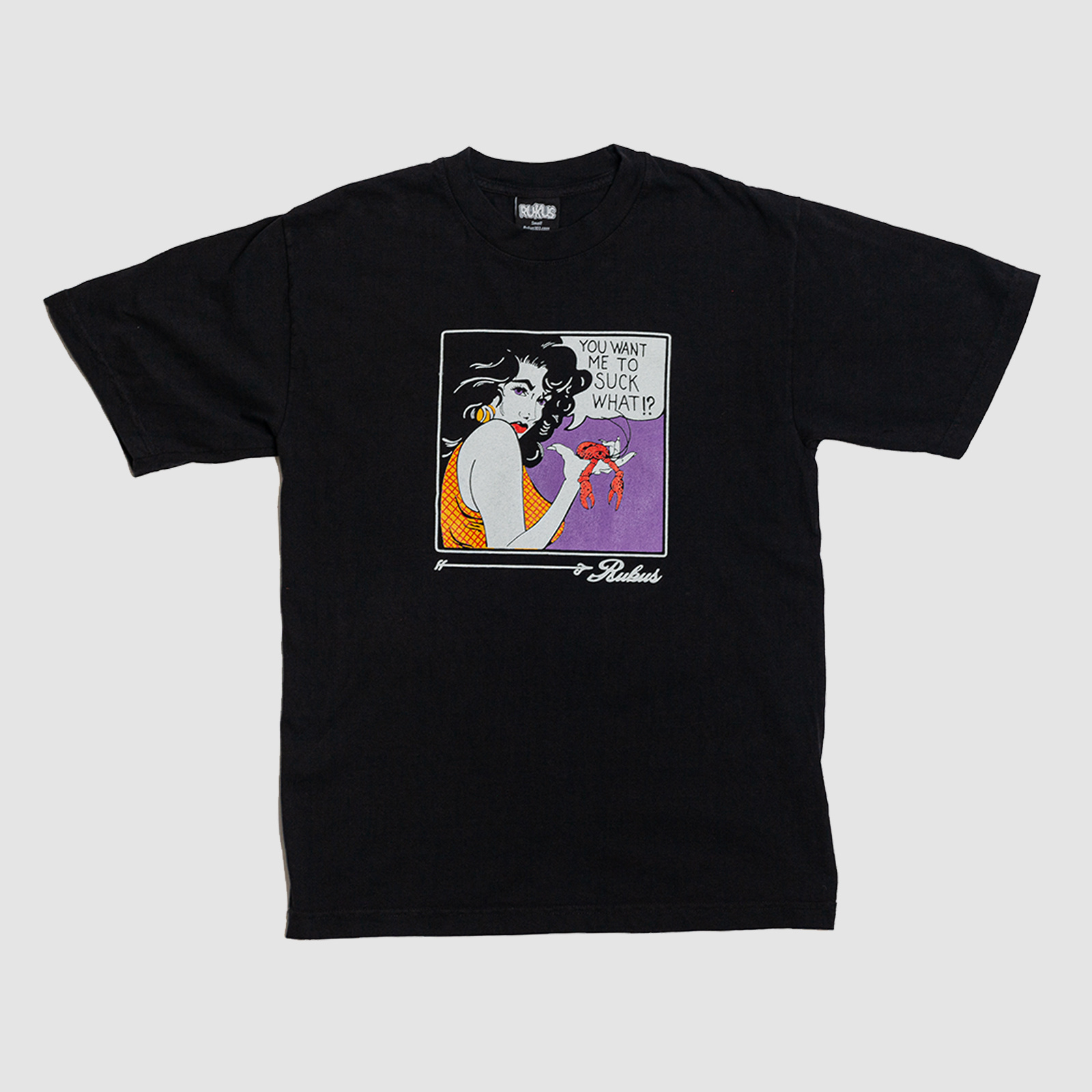 Rukus Crawfish Tee Black