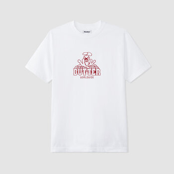 Butter Goods Alien Tee White