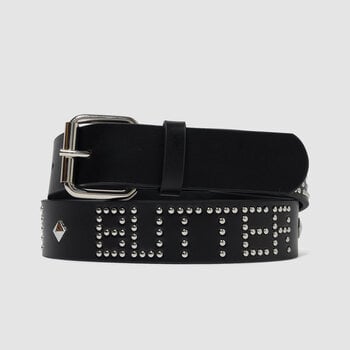【BUTTER GOODS】 Leather Studded Belt, Black Butter Goods Leather Studded Belt Black - RUKUS