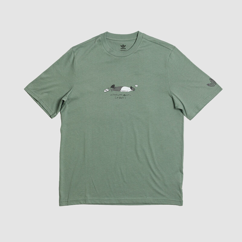 Adidas HJ Defeat Tee Sage