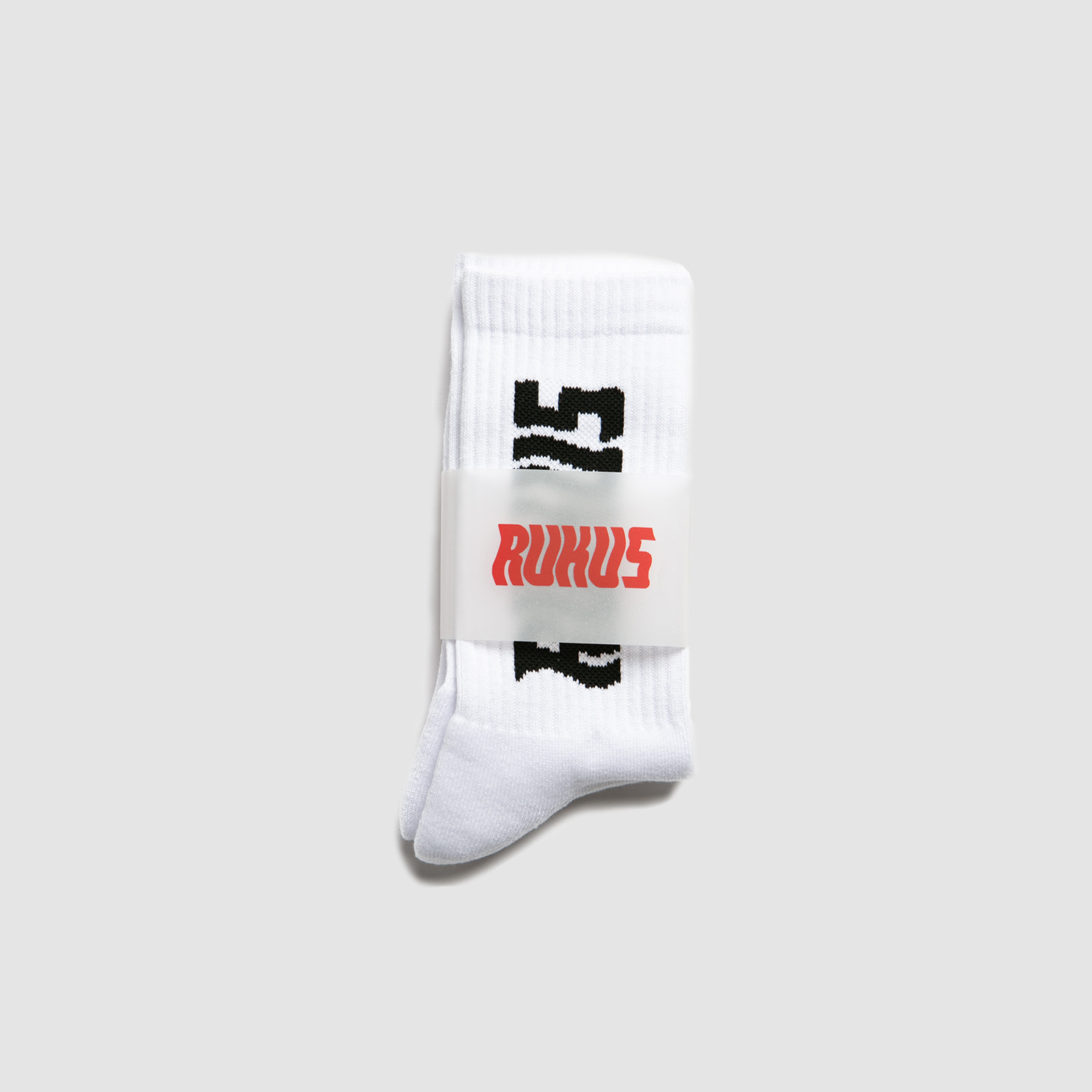 Rukus "Wavy" Socks White