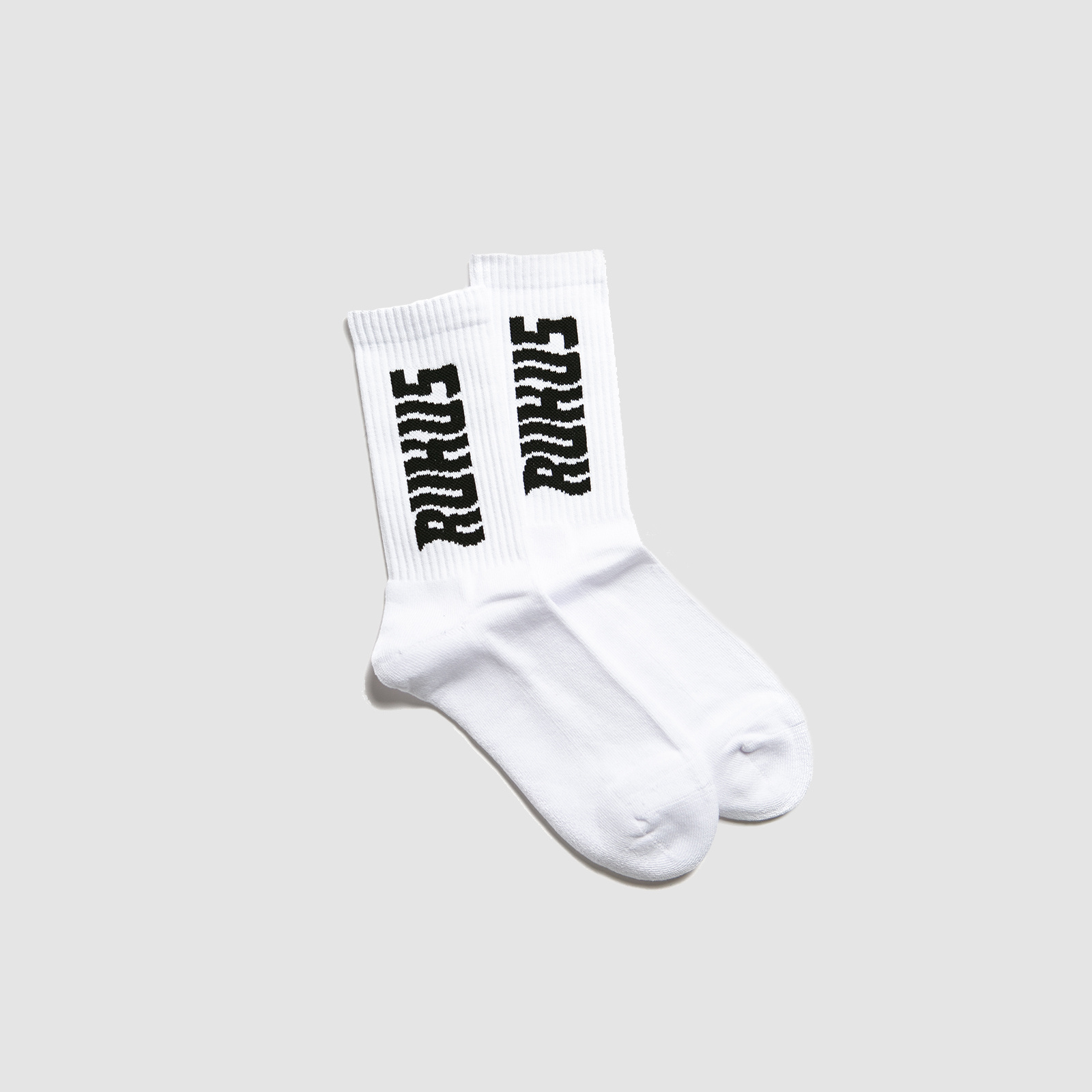 Rukus "Wavy" Socks White