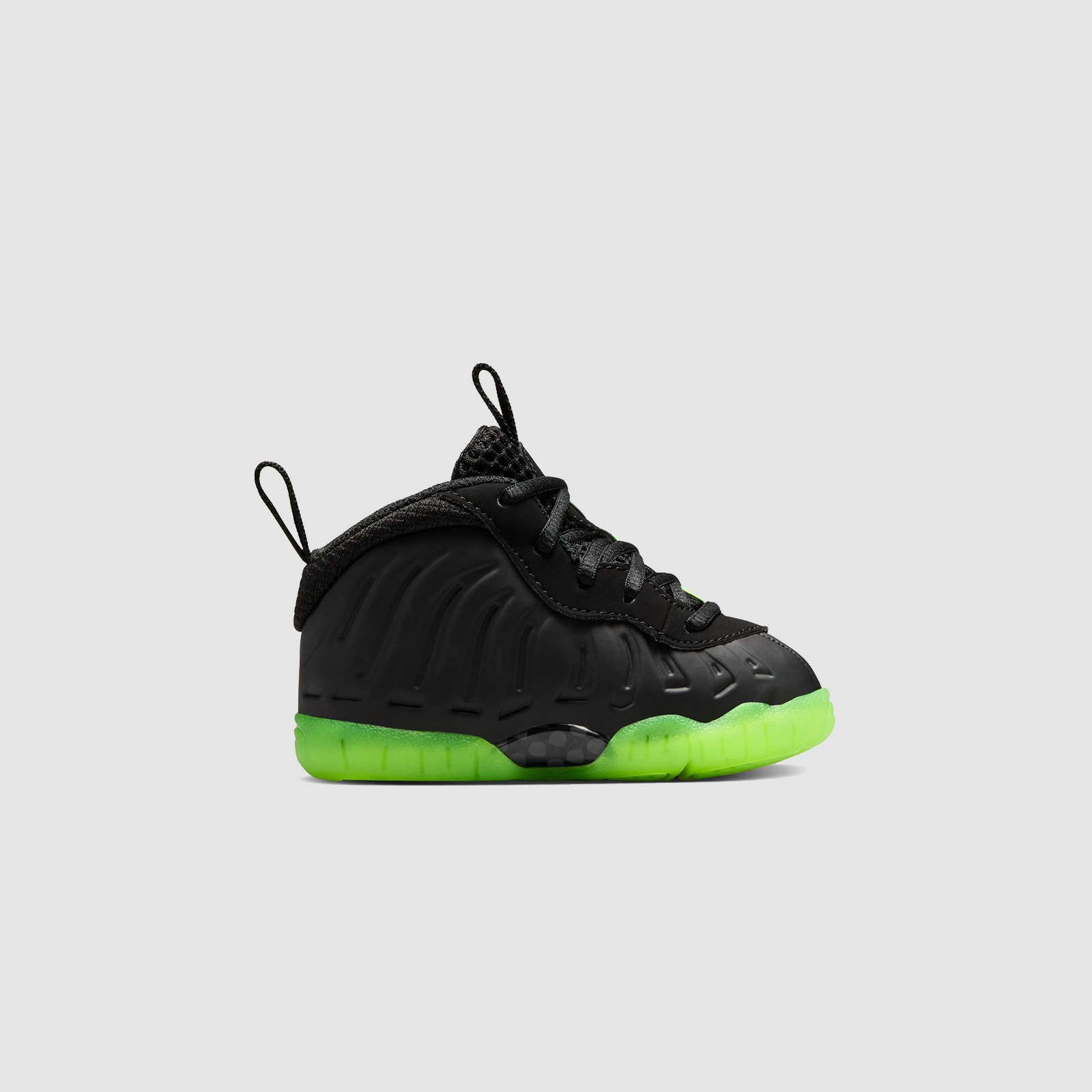 Nike Little Posite One (TD) Black/Volt