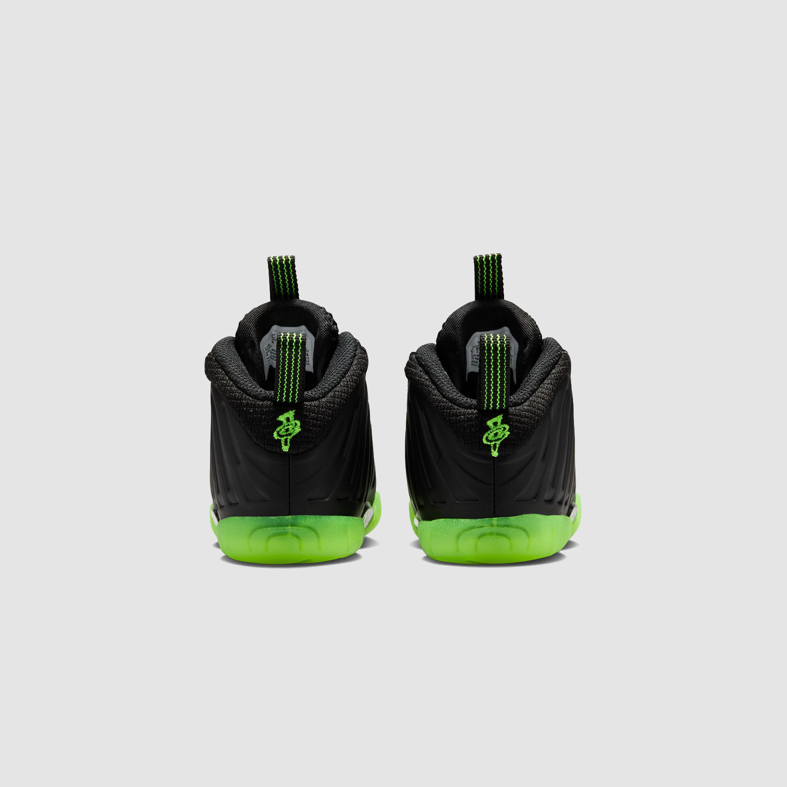 Nike Little Posite One (TD) Black/Volt