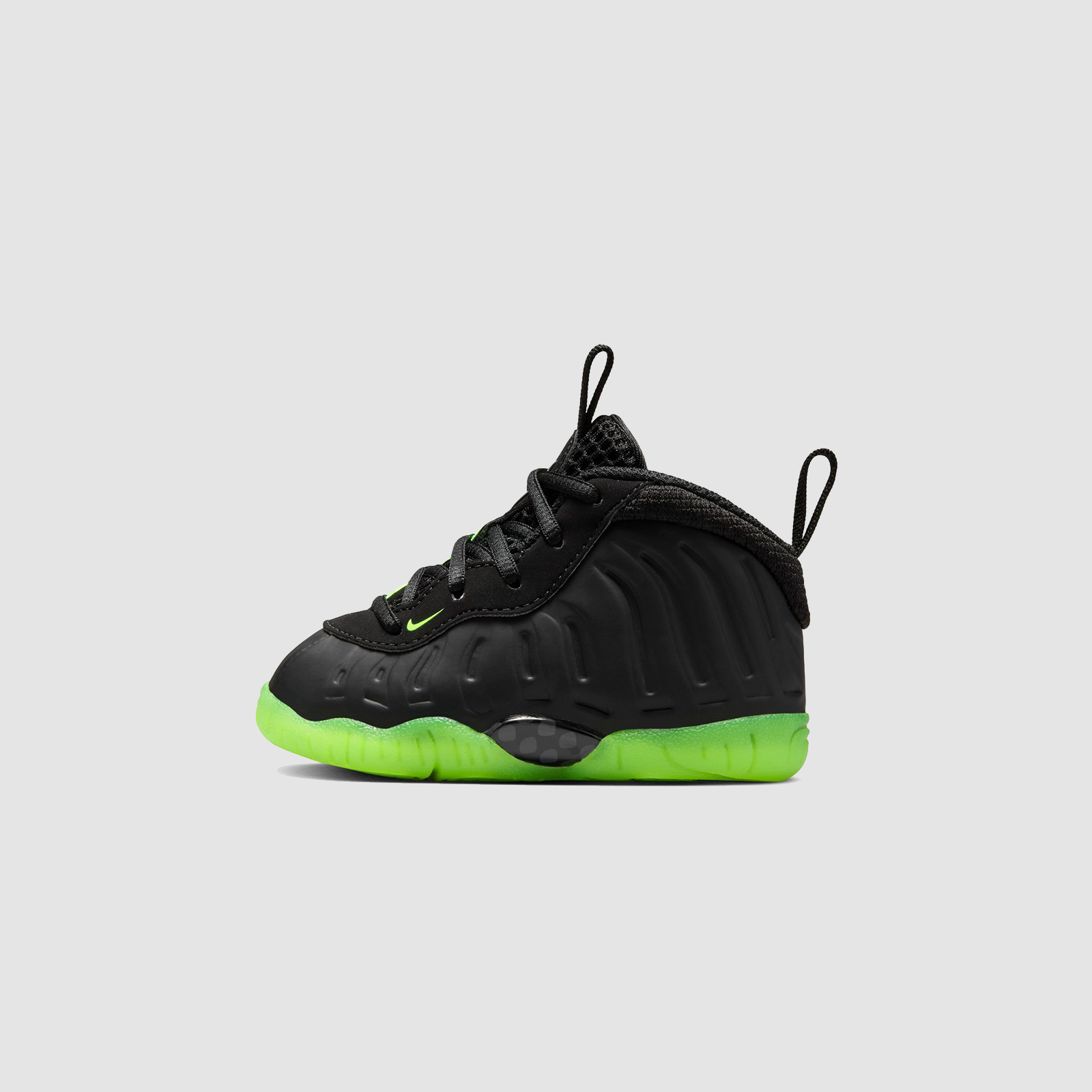 Nike Little Posite One (TD) Black/Volt