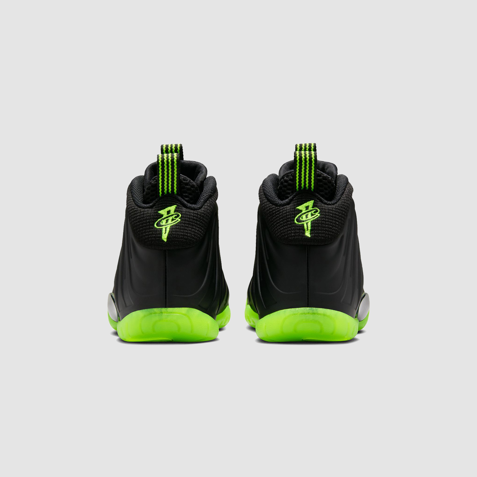 Nike Little Posite One(GS) Black/Volt