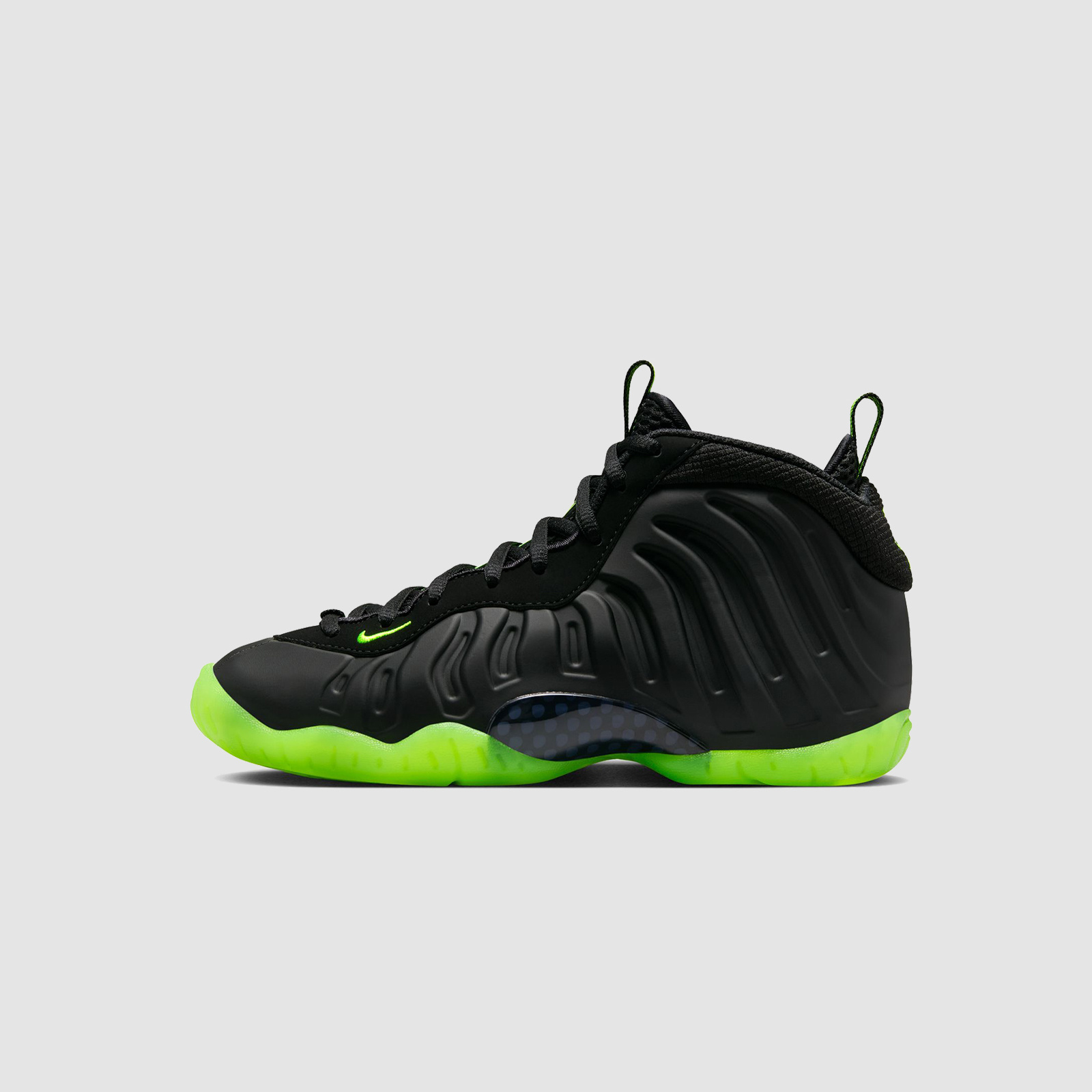 Nike Little Posite One (GS) Black/Volt - RUKUS