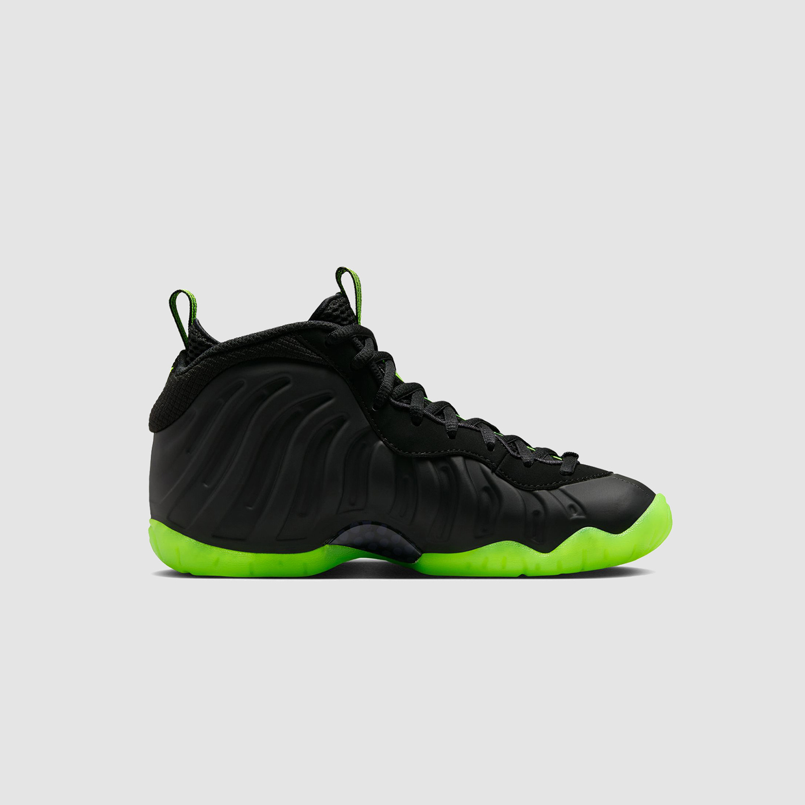 Nike Little Posite One(GS) Black/Volt