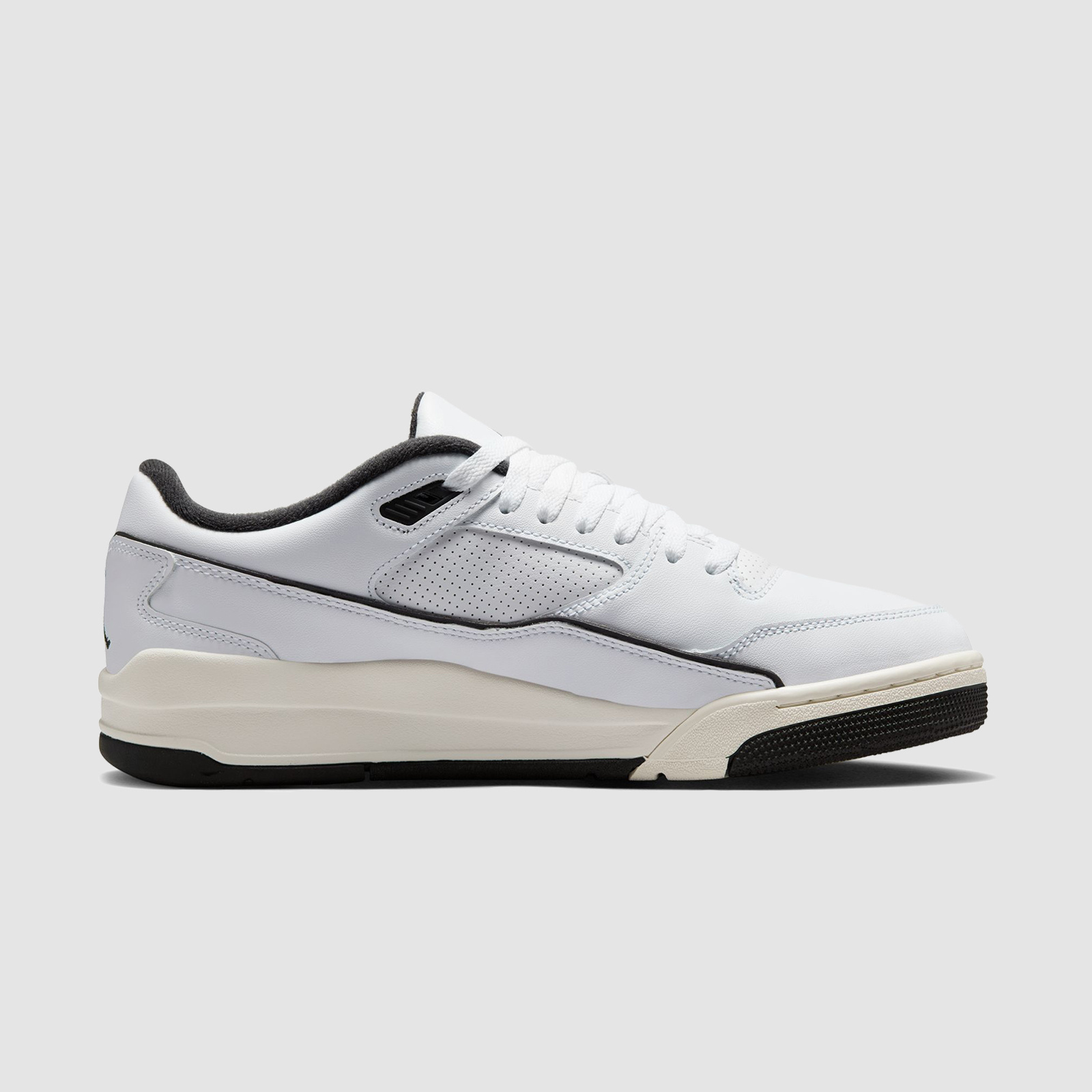 Jordan Flight Court White / Black