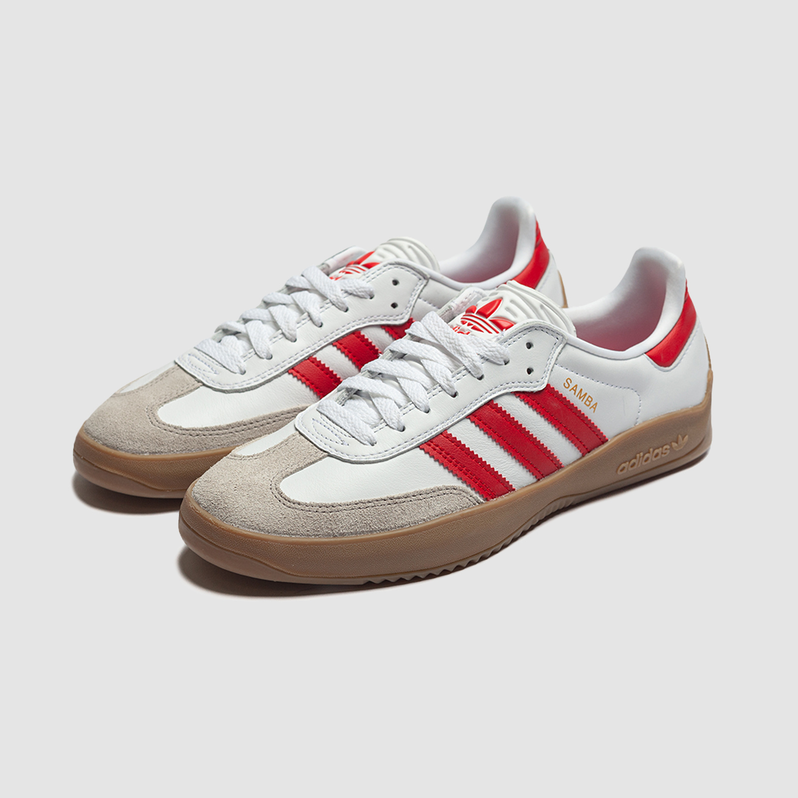 Adidas Puig Samba Cloud White-Scarlet/Gum