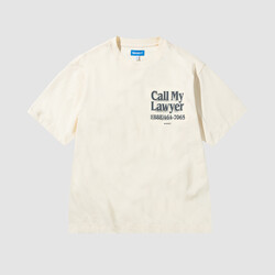 Market Call My Lawyer 3D Tee Butter Cream
