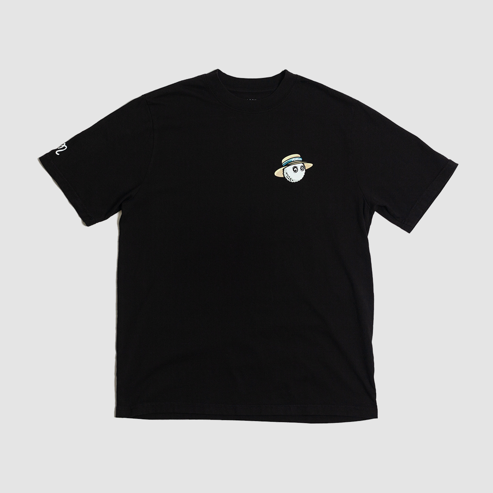 Malbon Golf Villa Tee Black