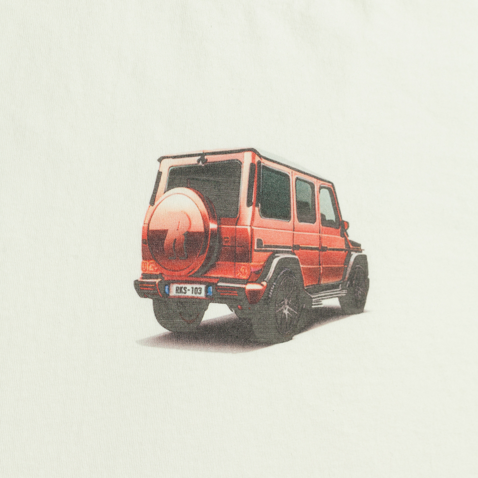 Rukus G-Wagon Tee Cream