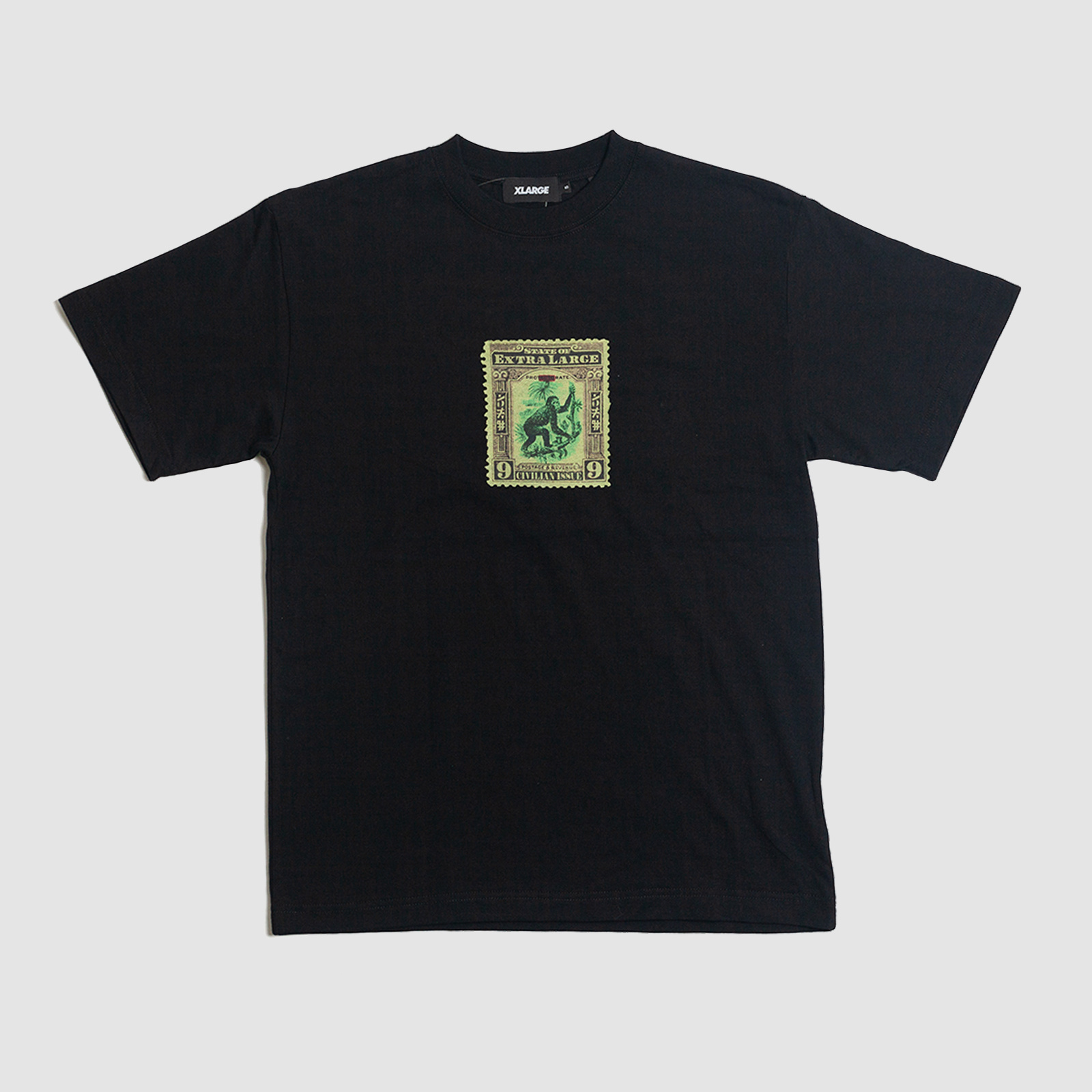 XLarge XL Stamp Tee Black - RUKUS XLarge XL Stamp Tee Black - RUKUS