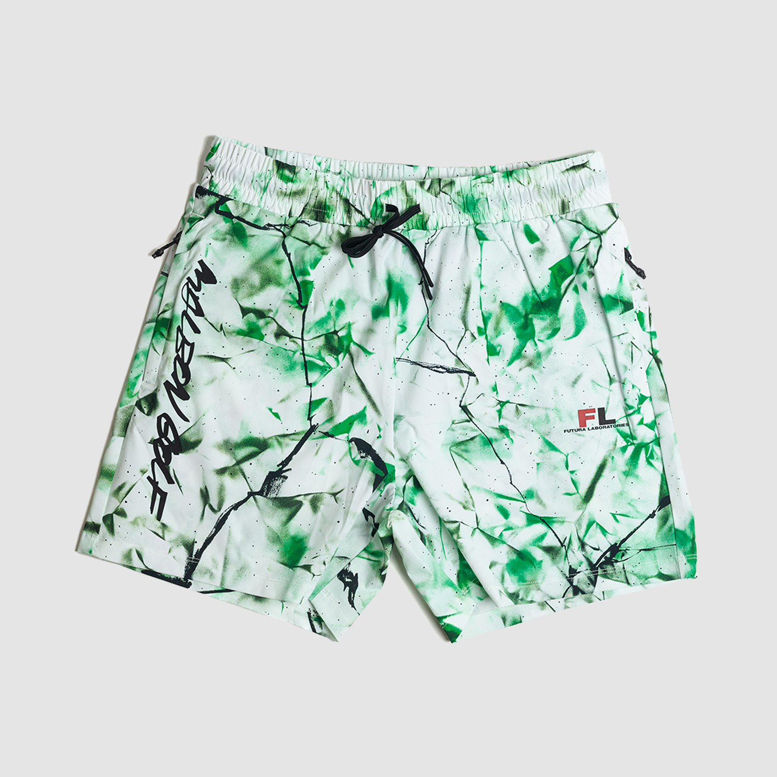Malbon Golf x Futura Tag Tech Short - RUKUS