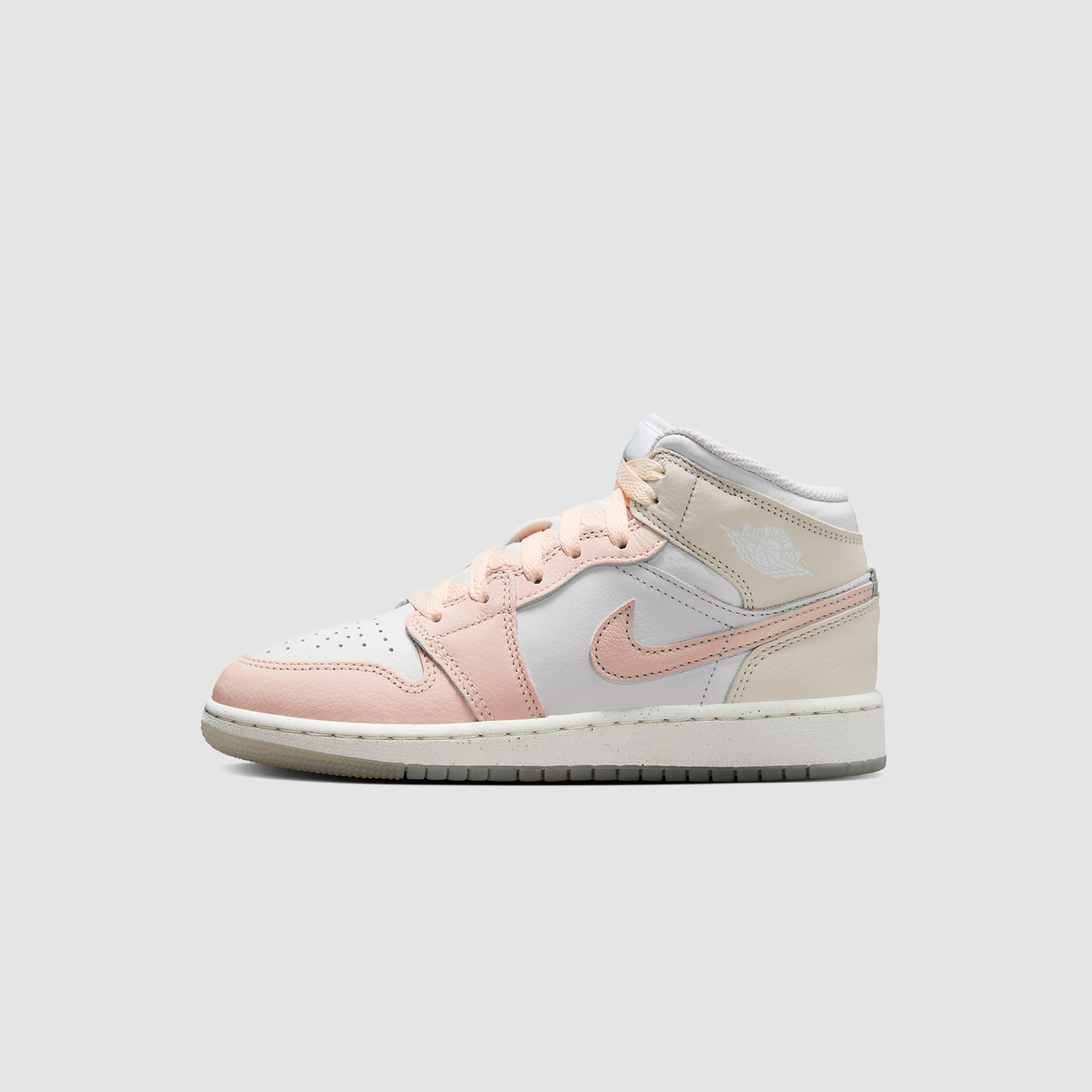 Jordan AJ1 Mid SE (GS) Sail/Guava Ice