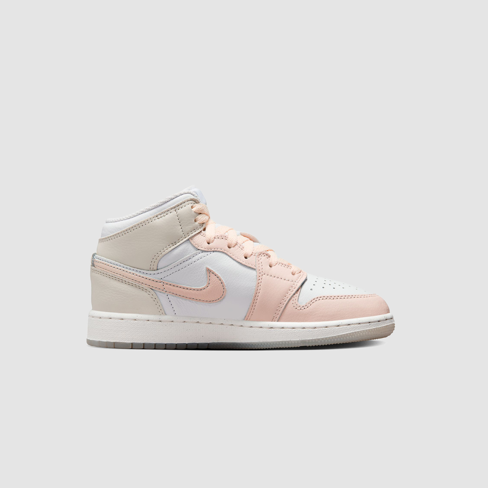 Jordan AJ1 Mid SE (GS) Sail/Guava Ice