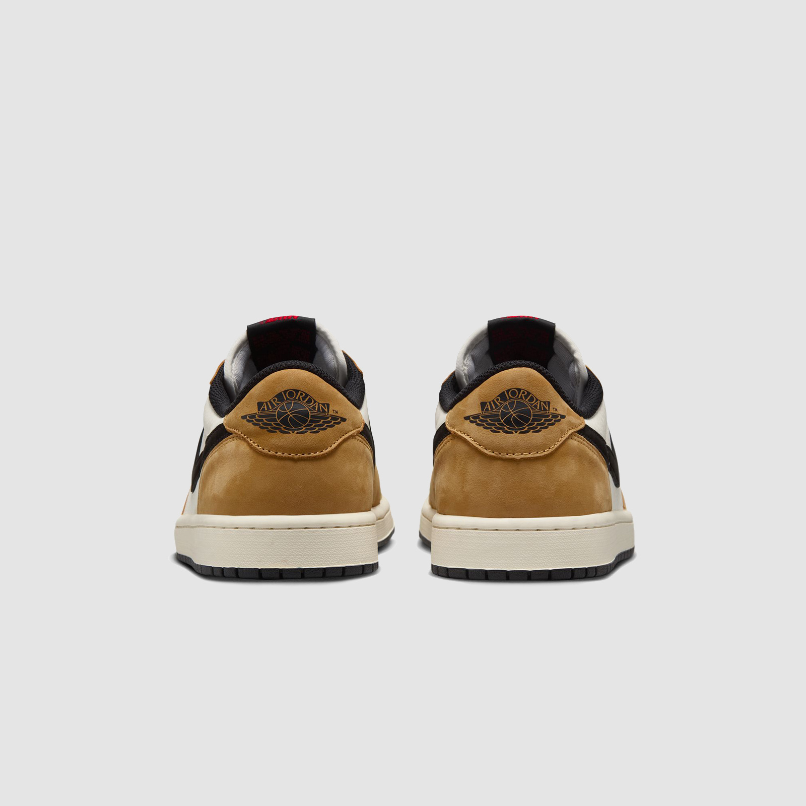 Jordan AJ1 Retro Low OG Black/Golden Harvest