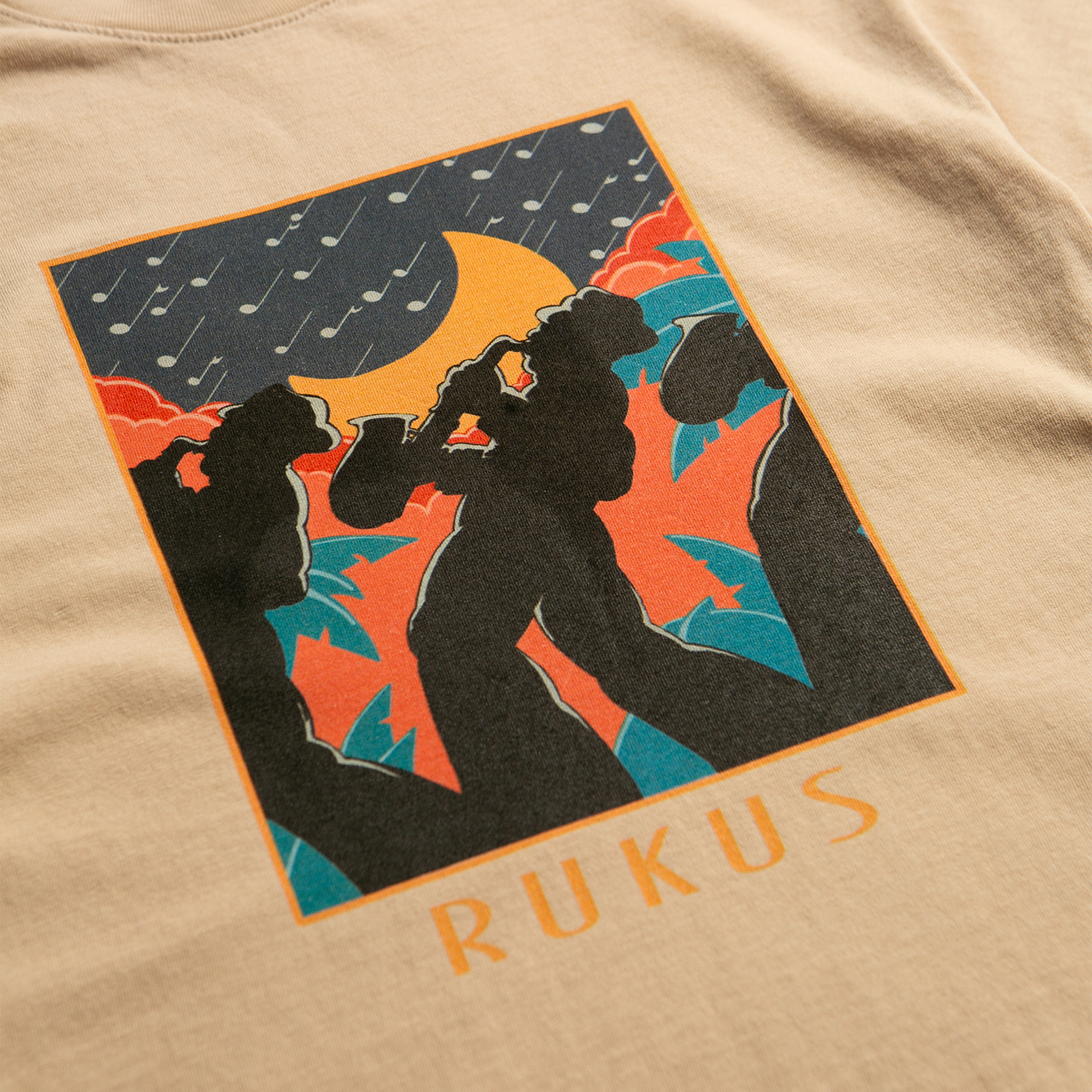 Rukus Heritage Tee Khaki