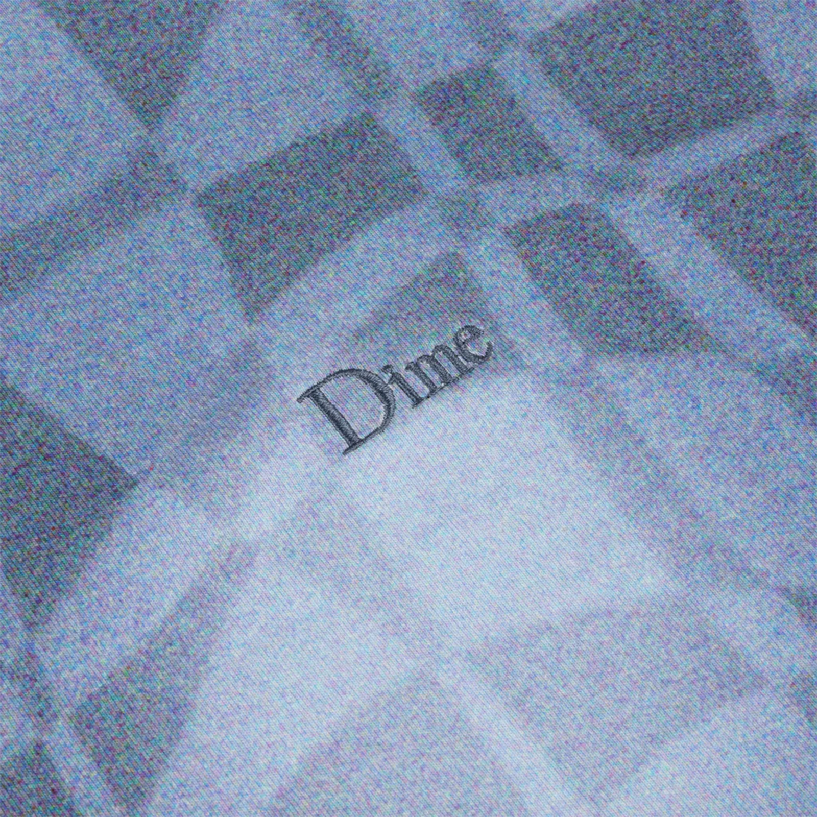 Dime Abstract Long Sleeve Static Blue