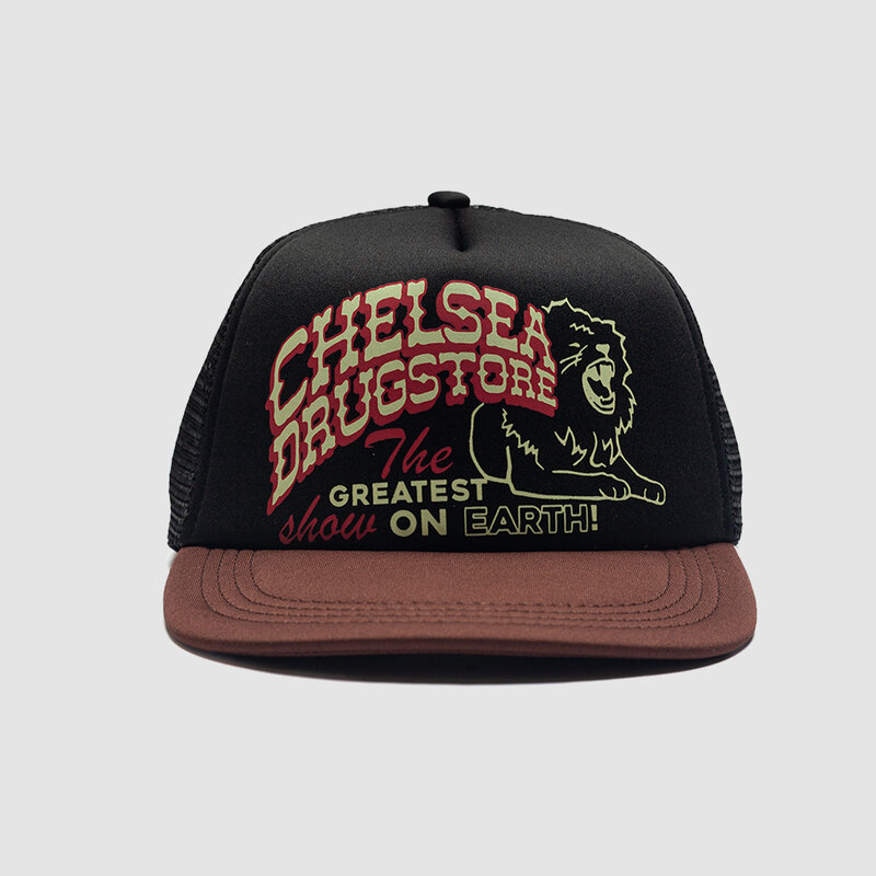 Chelsea Drugstore Greatest Show Trucker Cap Black/Brown