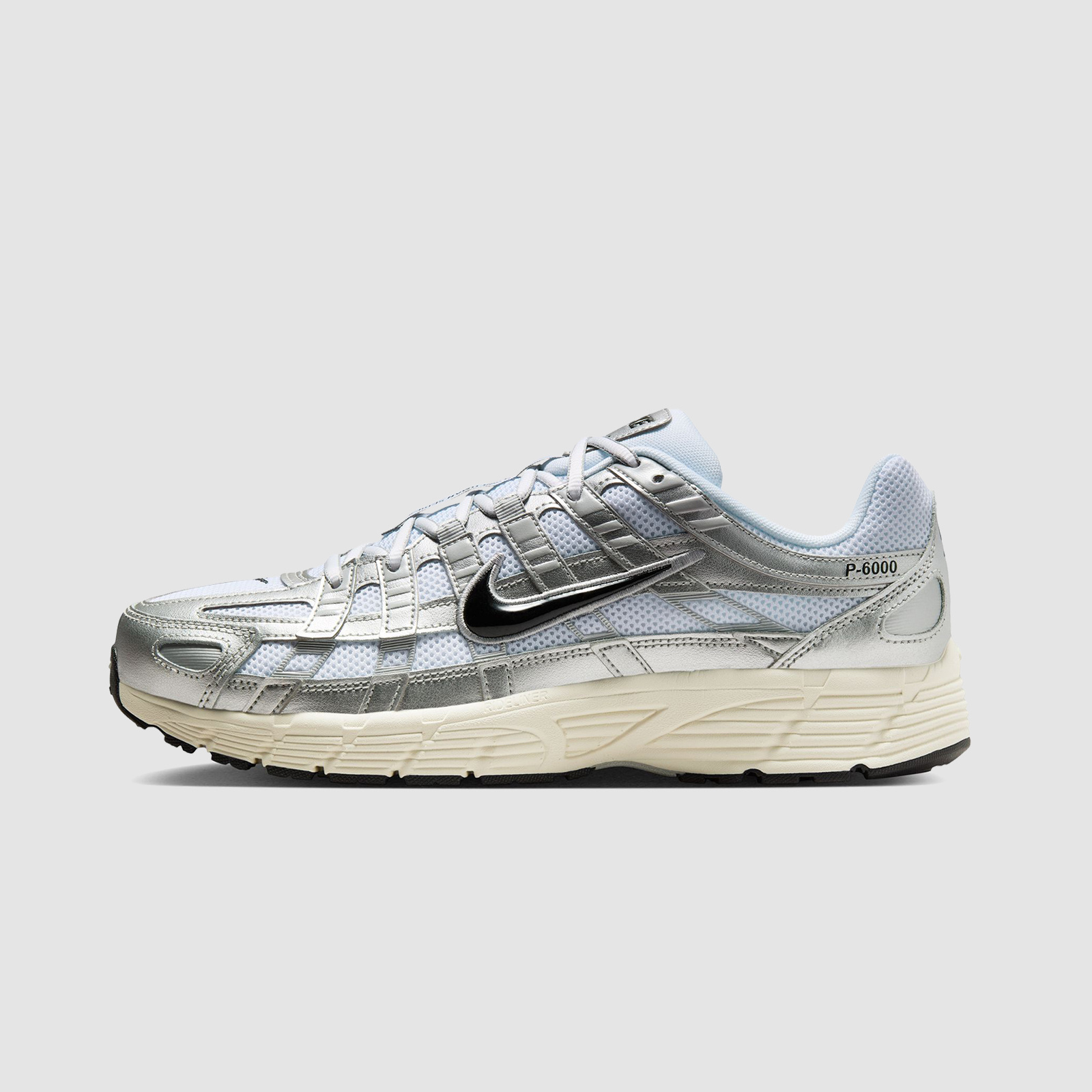 【Nike】 P-6000 White/llic Silver Nike P-6000 White/Metallic Silver - RUKUS