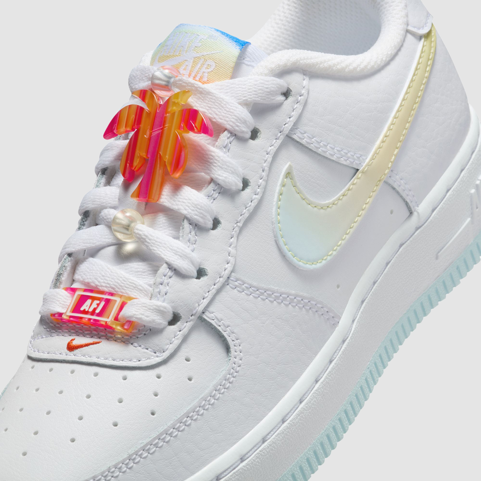 Nike AF1 LV8 (GS) White/Multi-Color