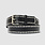 Butter Goods Leather Studded Belt Black