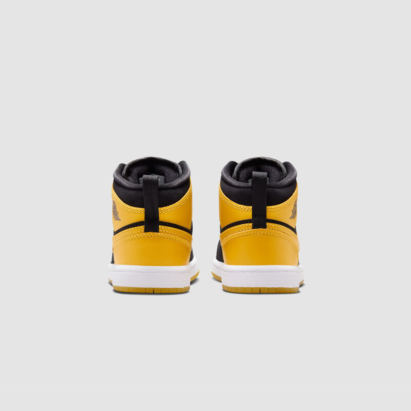 Jordan AJ1 Mid SE (PS) Black/Varsity Maize