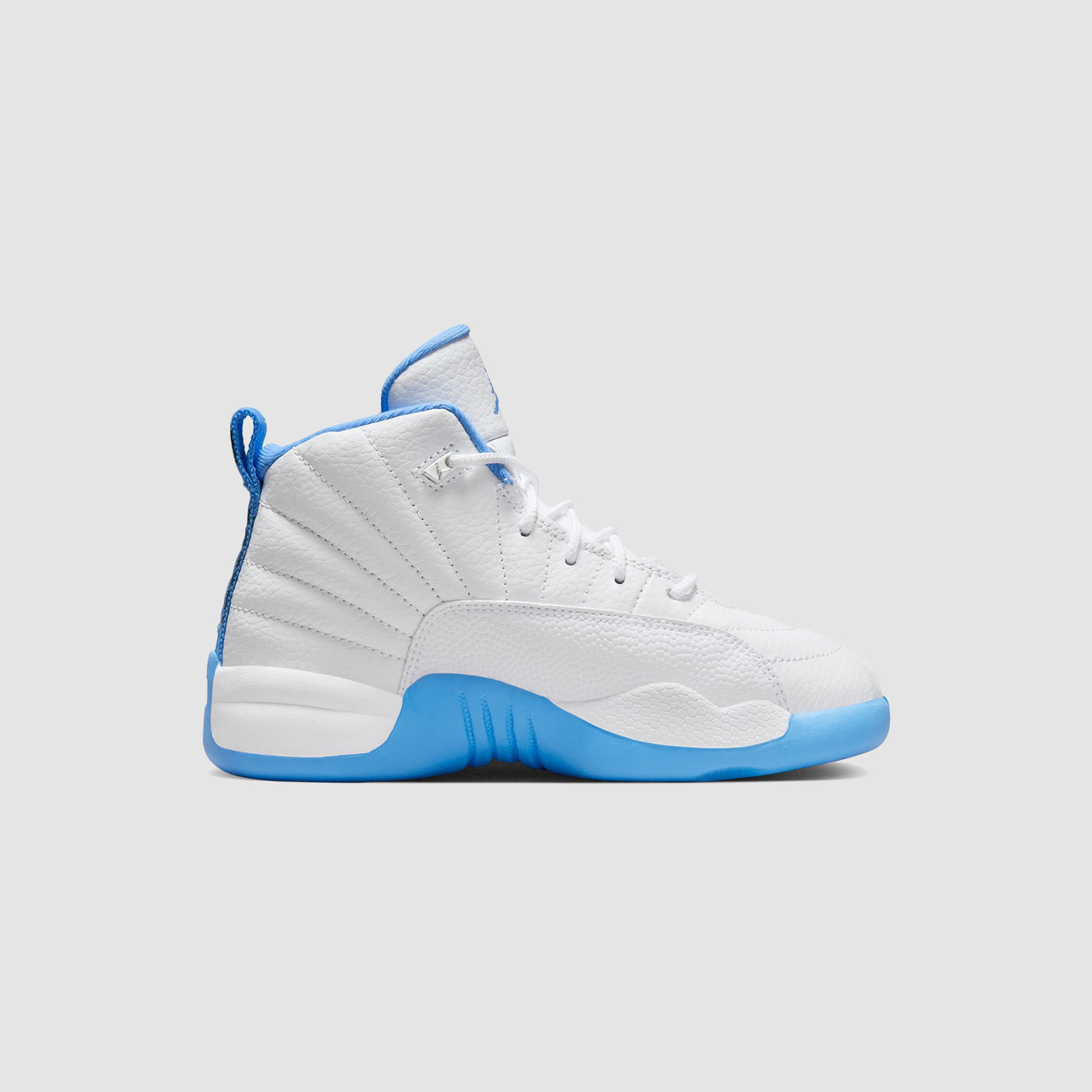 Jordan 12 "Melo" (PS) White/University Blue