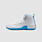 Jordan 12 "Melo" (GS) White/University Blue