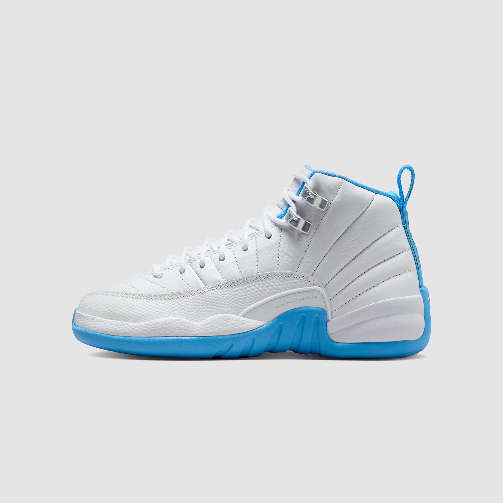 Jordan 12 "Melo" (GS) White/University Blue