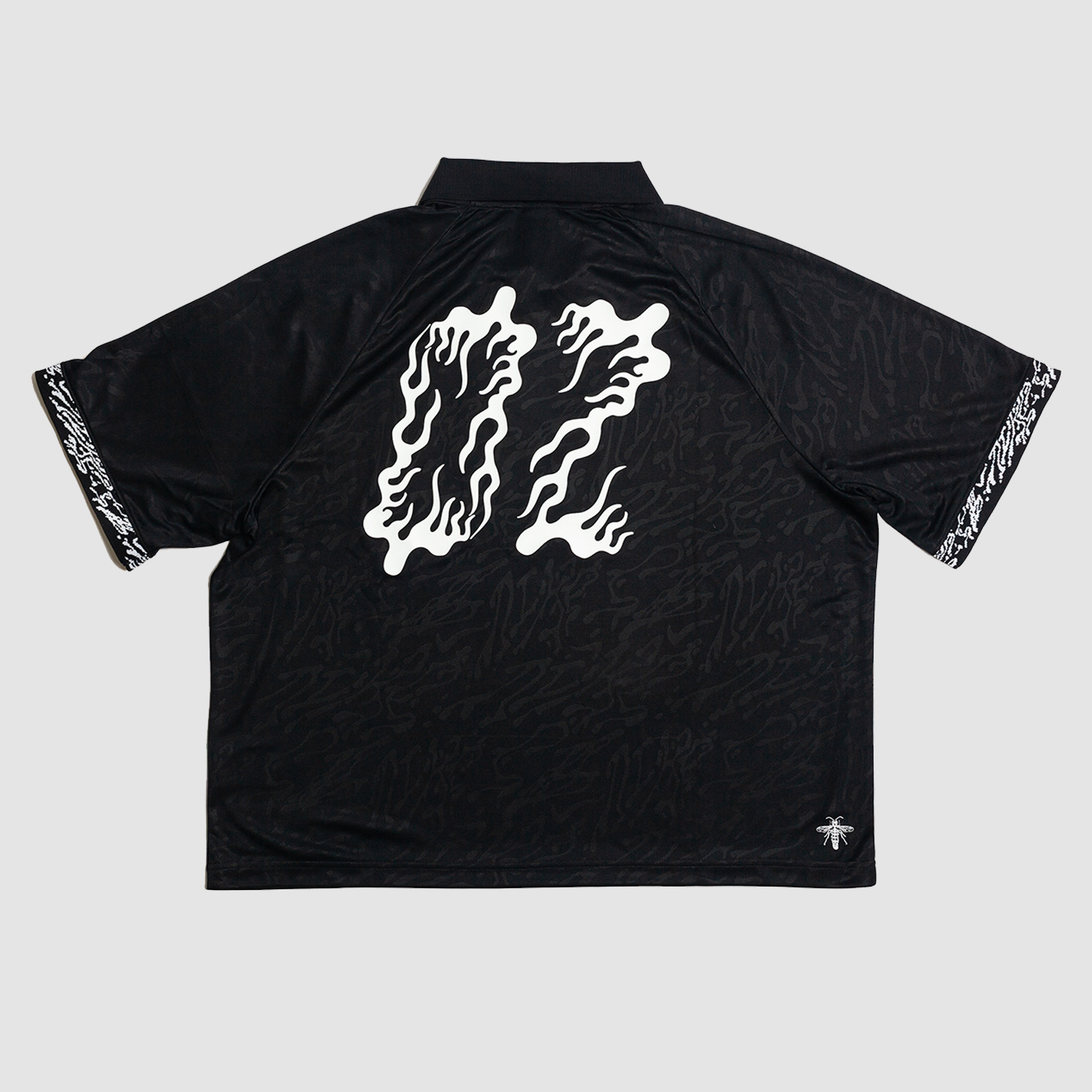 Nike SB Dri-Fit Jacquard Skate Jersey Black/White