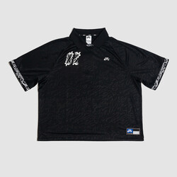 Nike SB Dri-Fit Jacquard Skate Jersey Black/White