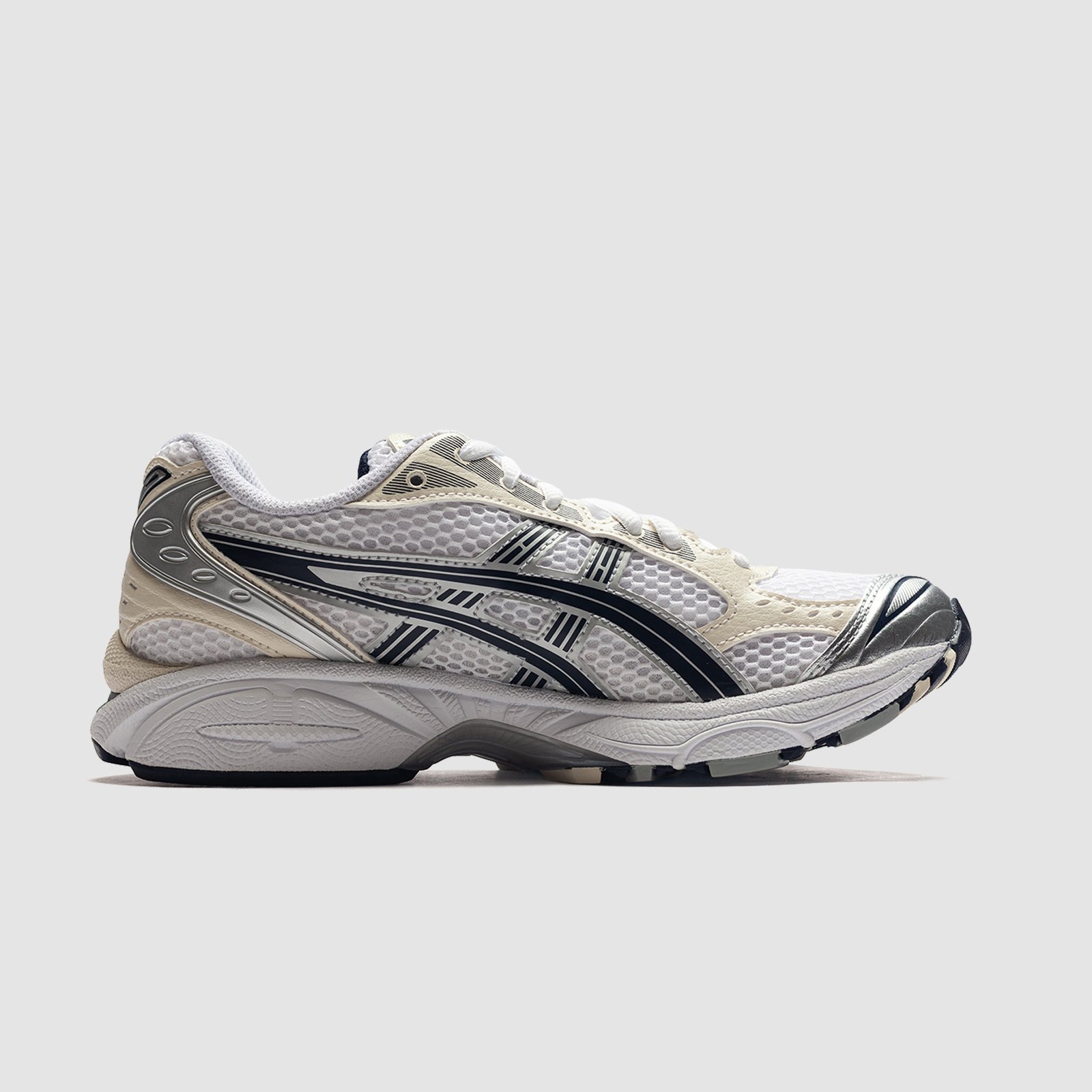 大人気! ASICS ★W GEL-KAYANO 14 WHITE MIDNIGHT★送料・関税込 ☆ASICS☆(W) Asics Gel-Kayano 14 White Midnight☆関税込