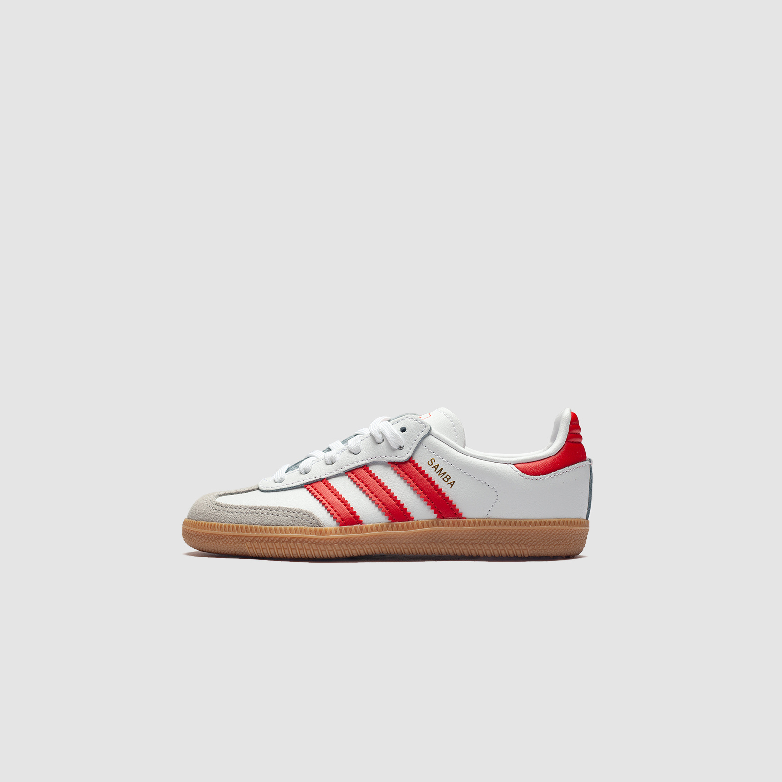 Adidas Samba OG White/Red (PS)