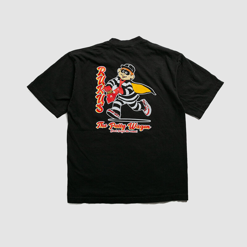 Rukus x Patty Wagon Burger Day Tee Black