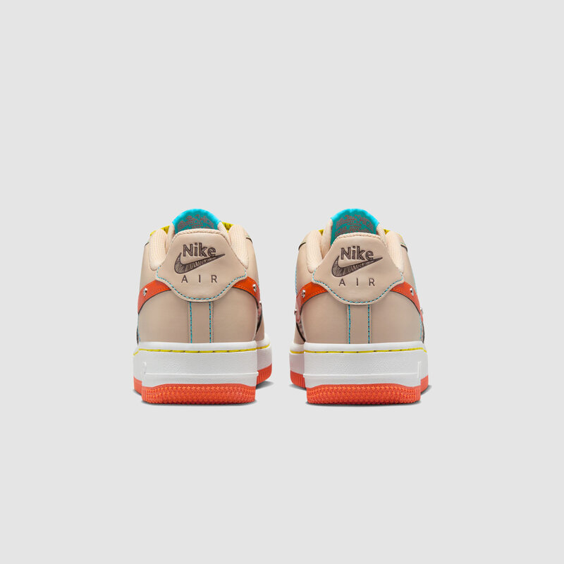Nike Force 1 LE (GS) Sandrift/Safety Orange