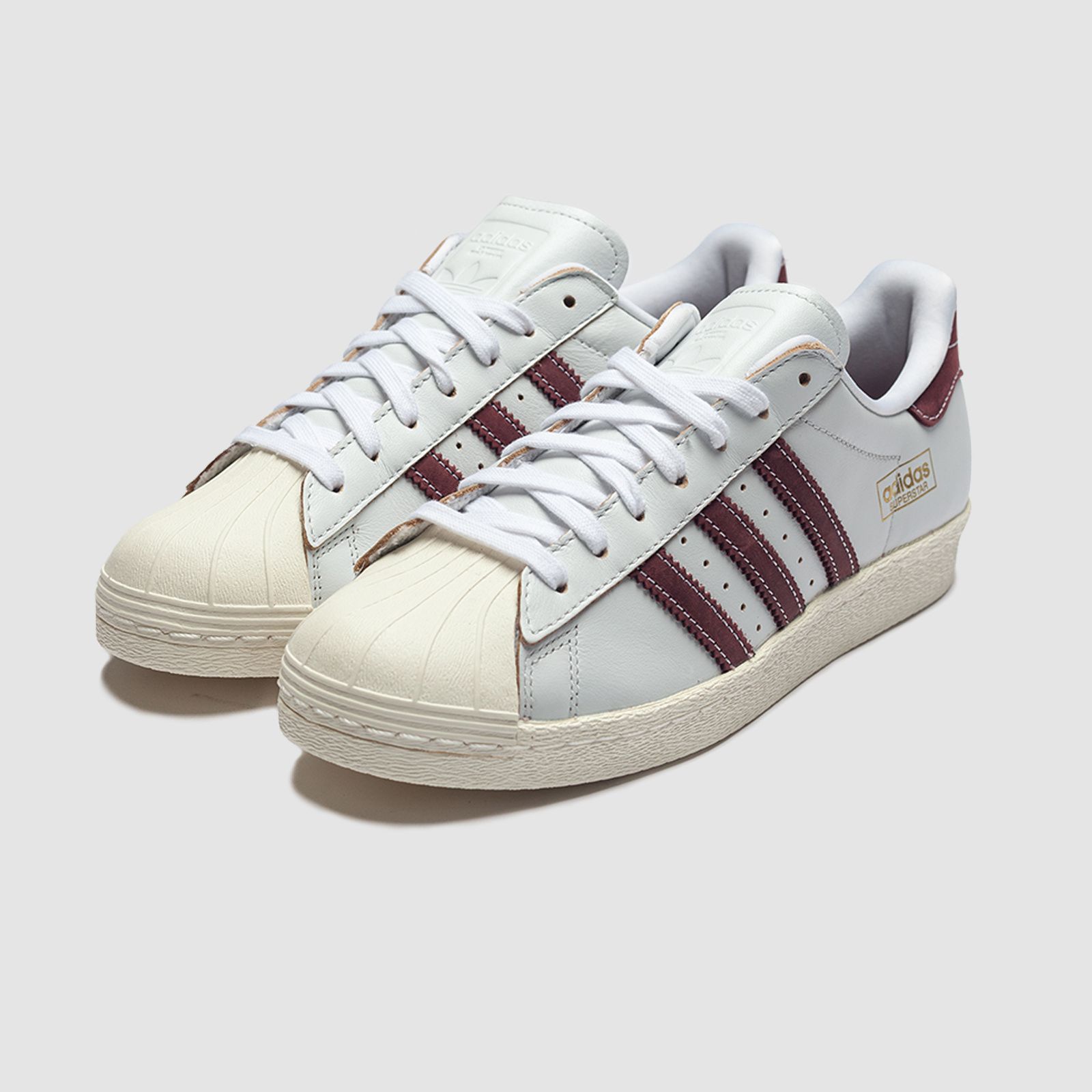 Adidas Skateboarding Superstar 80 ADV White/Red/Cream