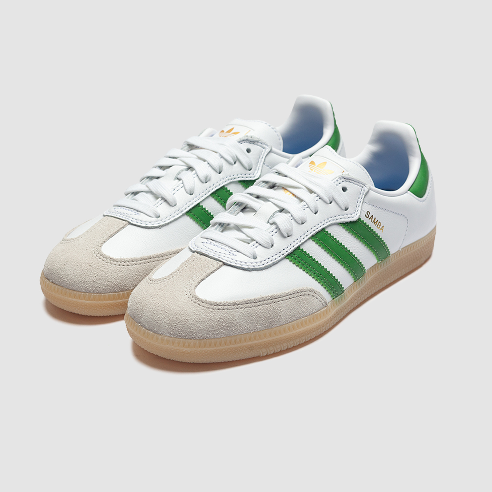 Adidas Skateboarding Samba ADV White/Green/Gum