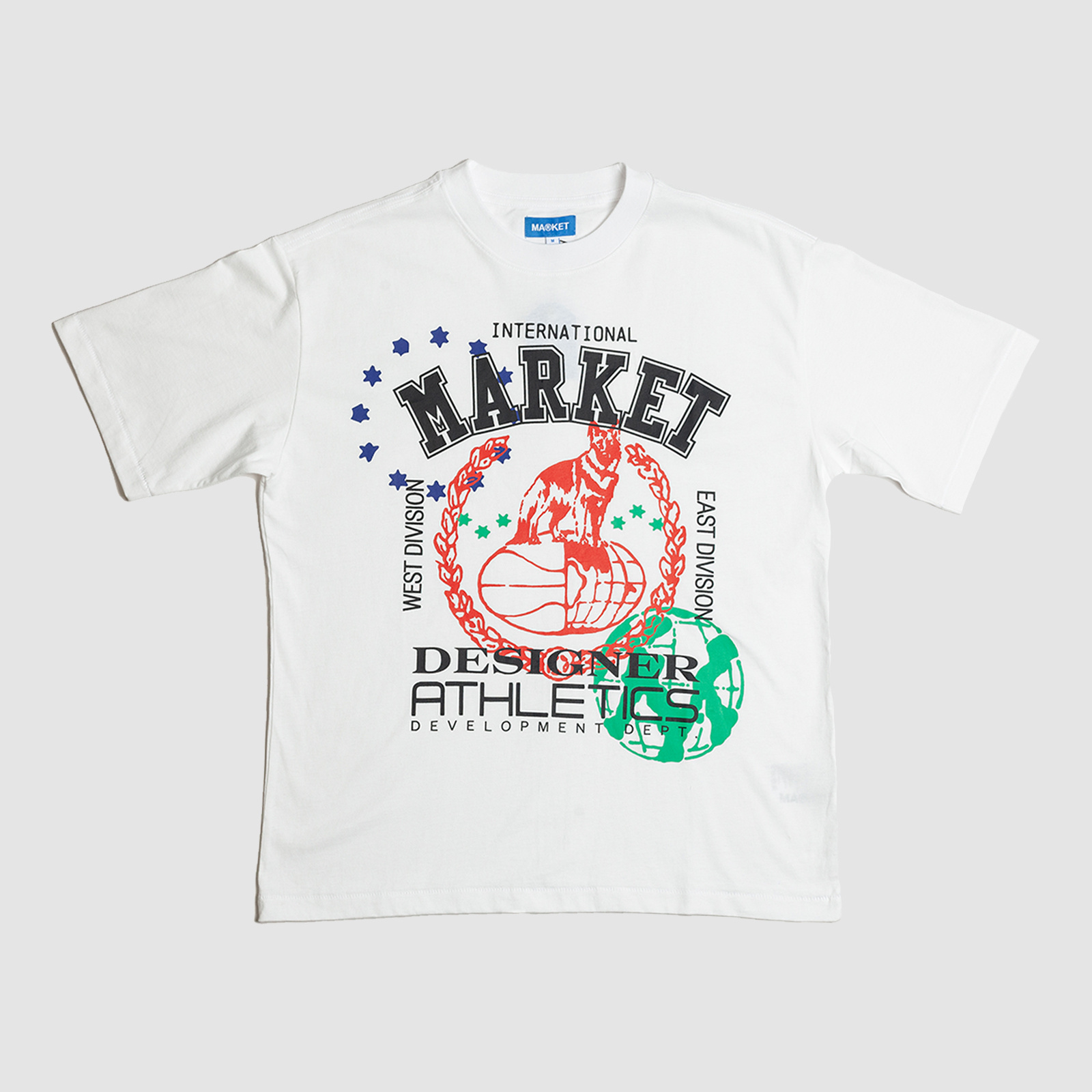 Market Designer Athletics Tee White