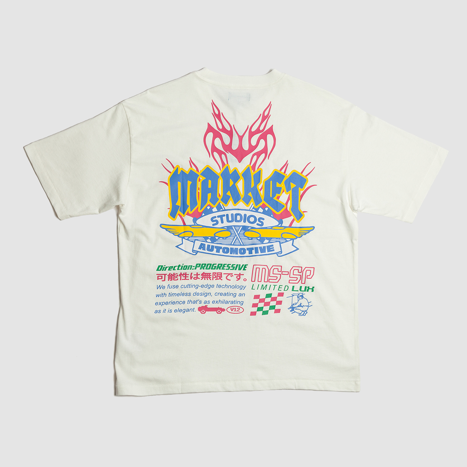 Market V12 Tee Unbleached Cotton