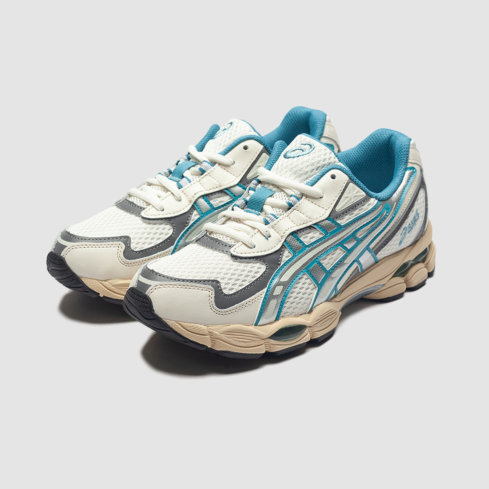 Asics GEL-NYC 2055 Cream/Blue Teal