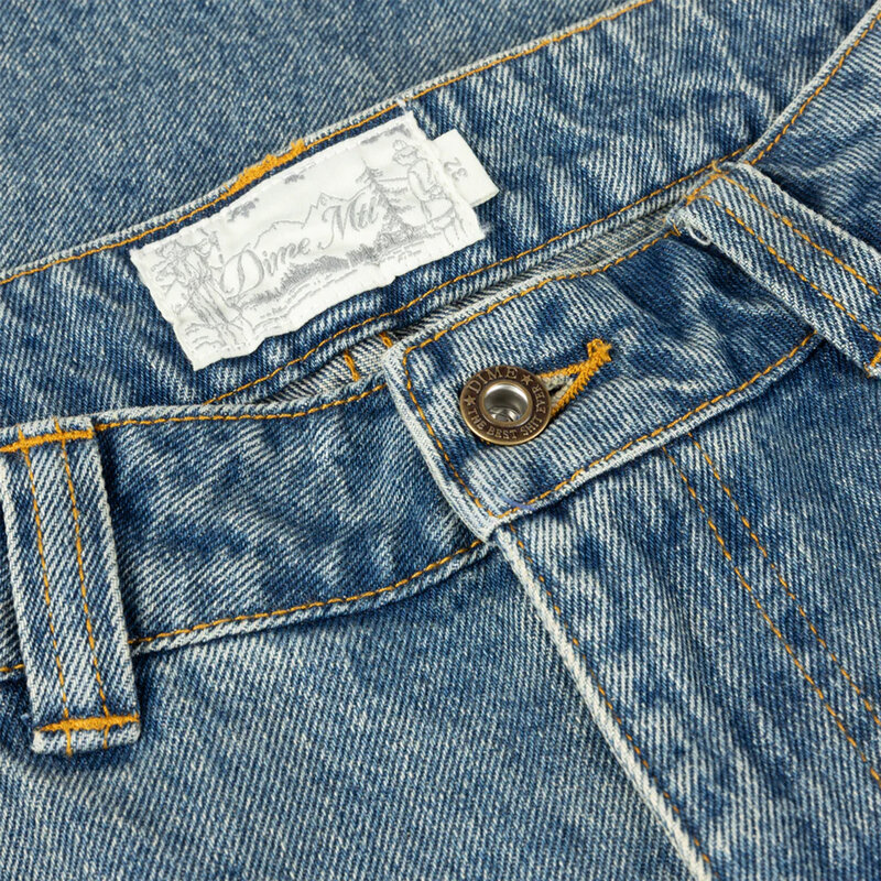 Dime Classic Denim Shorts Sandblasted Indigo