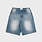 Dime Classic Denim Shorts Sandblasted Indigo