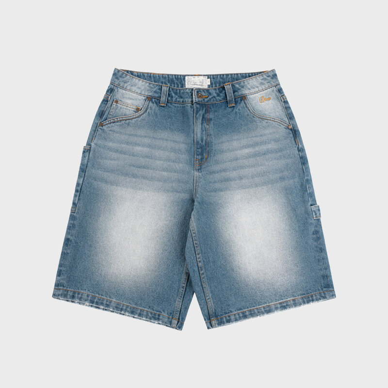 Dime Classic Denim Shorts Sandblasted Indigo