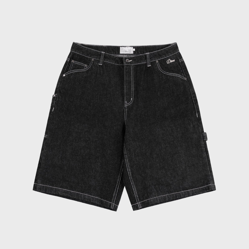 Dime Classic Denim Shorts Black Washed